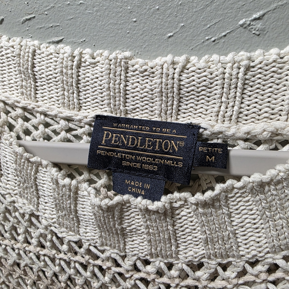 Pendleton Multicolor Striped Sweater - image 3